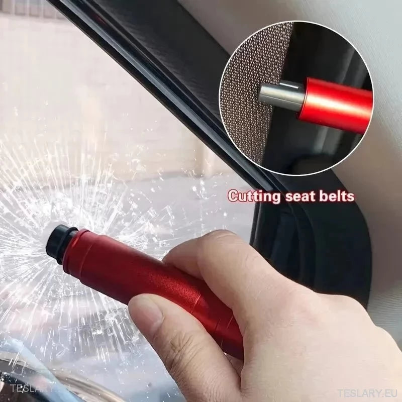 Emergency Escape Tool - Break Glass som tillater rask flukt - Tesla -modeller 3 y s x