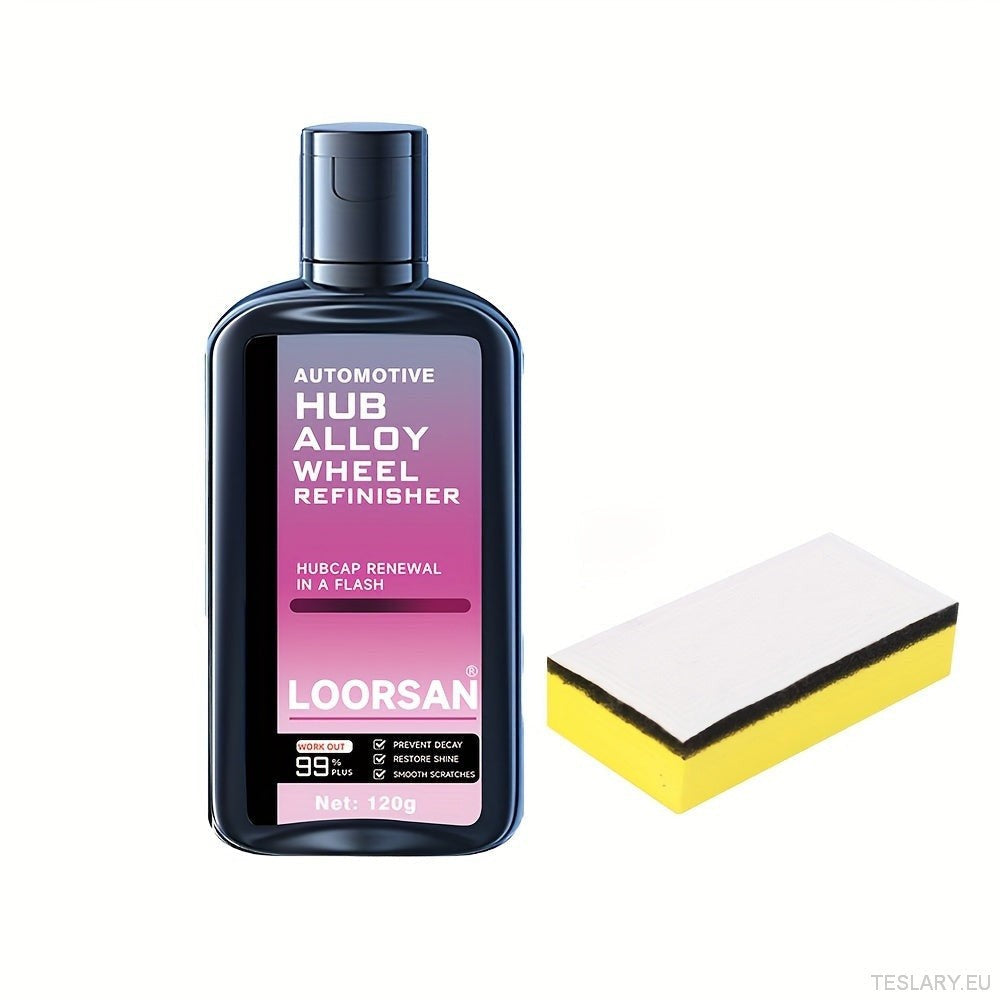 Automotive Hub Wheel Refinisher, Alloy Wheel Scratch Repair Paste, bilvedlikehold Polishing Cream for Rust & Scale Fjerning