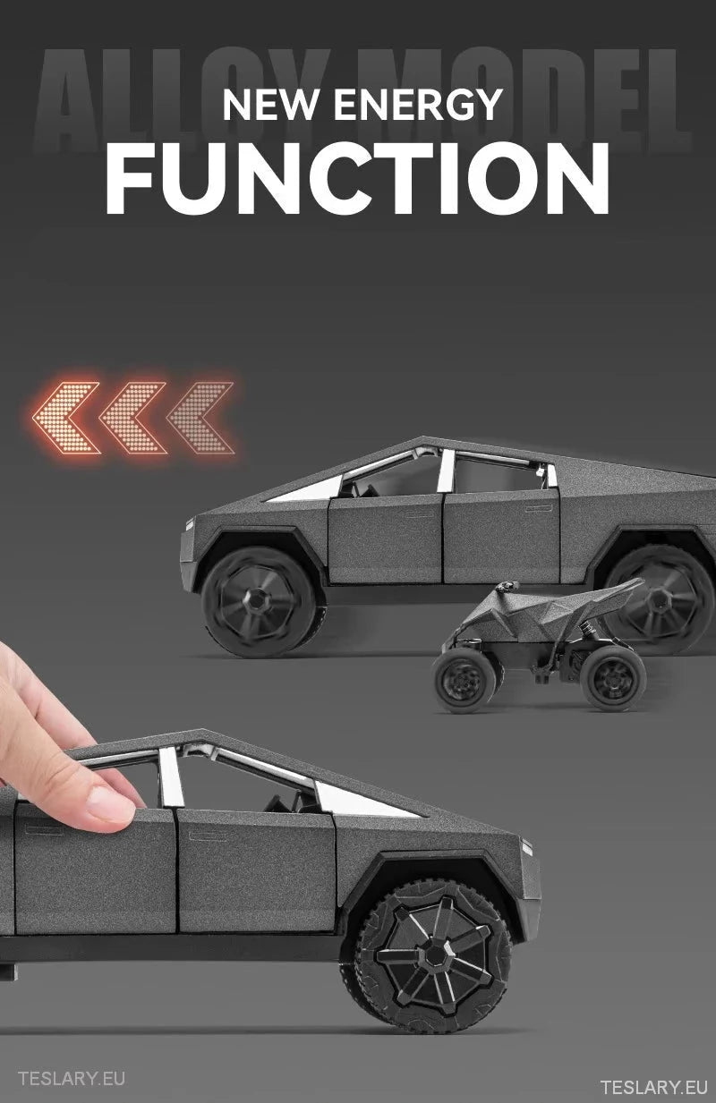Tesla Cybertruck Model Car 1:32 Uoffisiell versjon