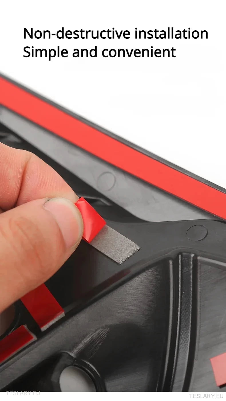 Tesla 3/Y sidekamera Thunder Wing Blade Design