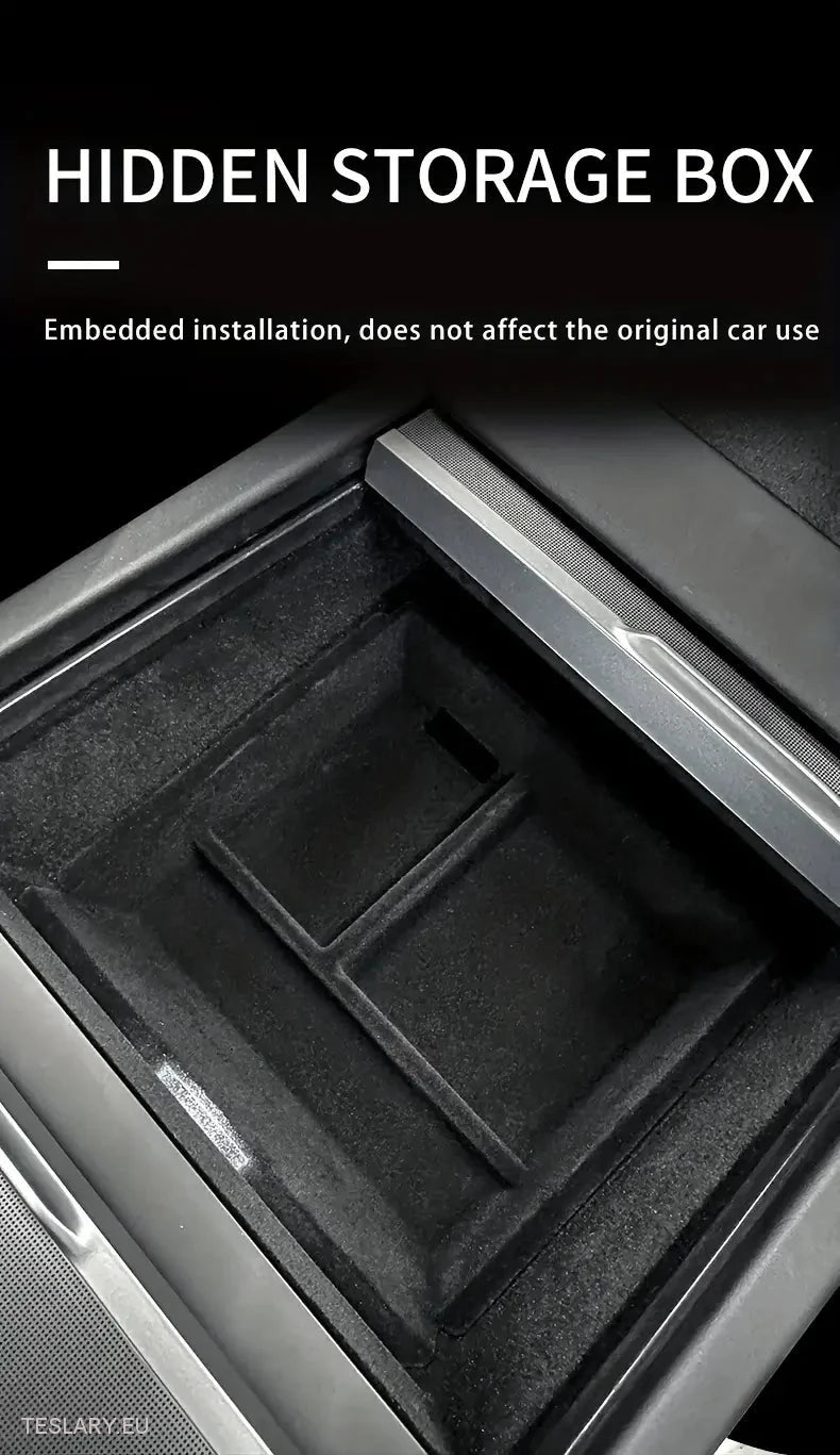 Tesla Model 3+ Highland Center Console Trays Front & Bak -arrangører