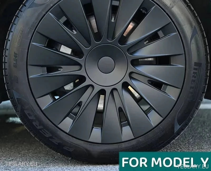 Tesla Model Y 19" Heldekkende hjulkapsler i sports- og ytelsesstil