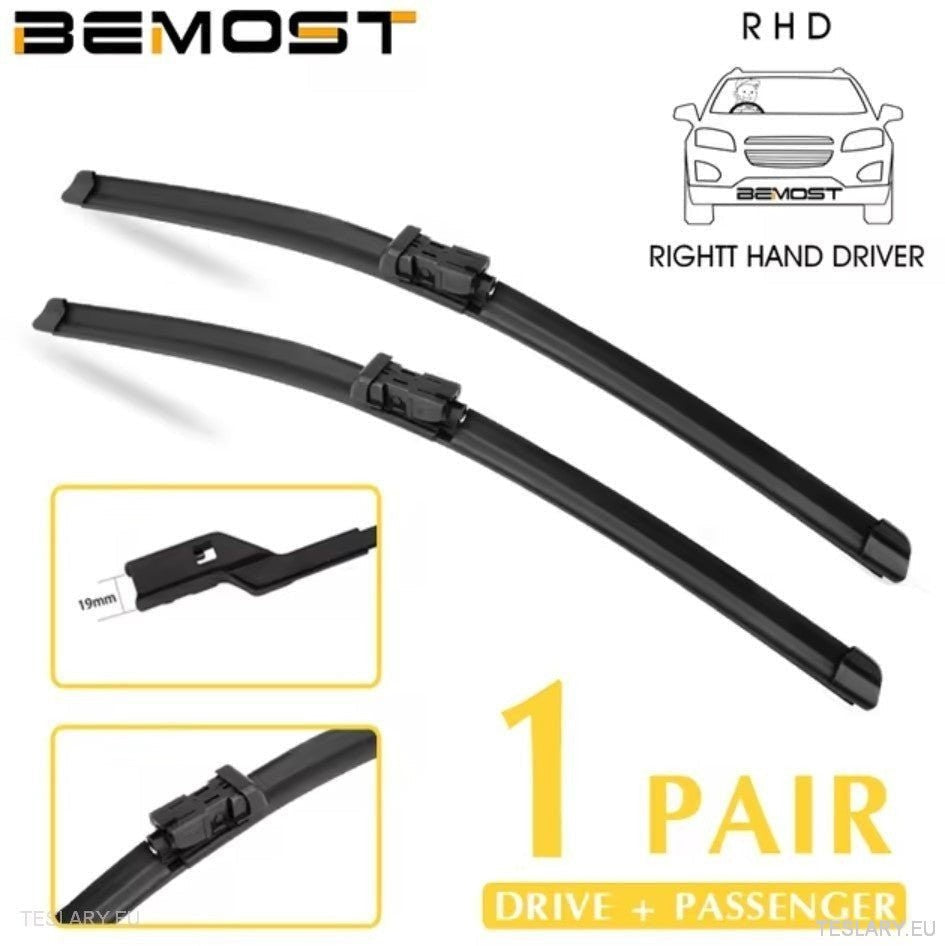 All Weather Windscreen Wiper Blades for Tesla Model 3, Model Y og S