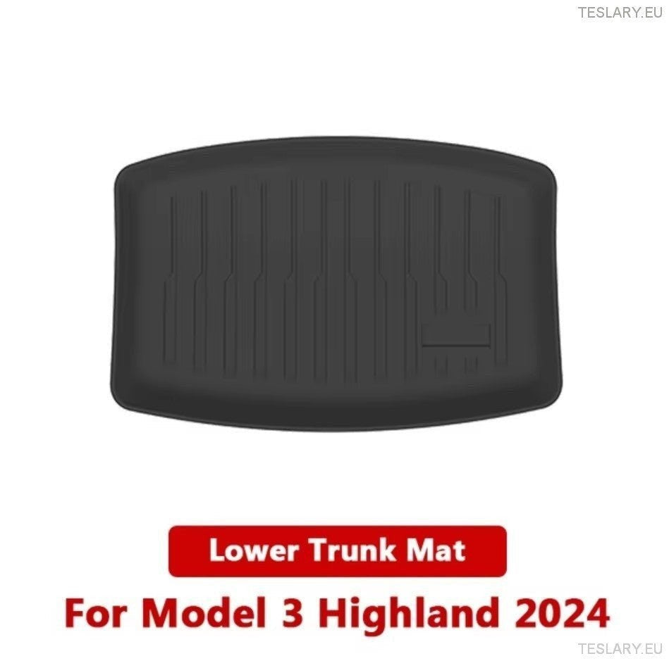 Front og bakre TPE -lagringsmatter for Tesla Model 3 Highland (2)