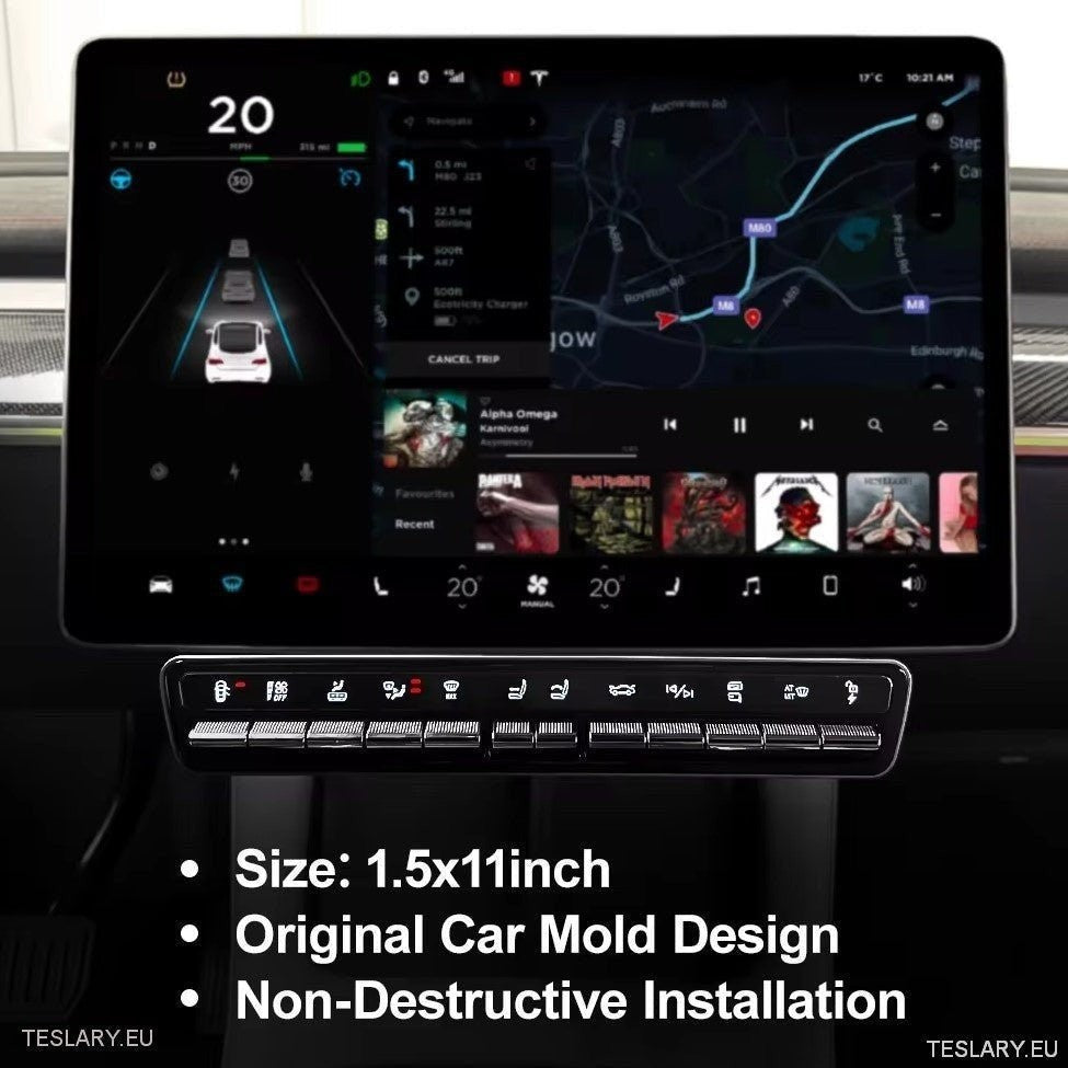 Multi -funksjon fysiske knapper for Tesla Model 3/y