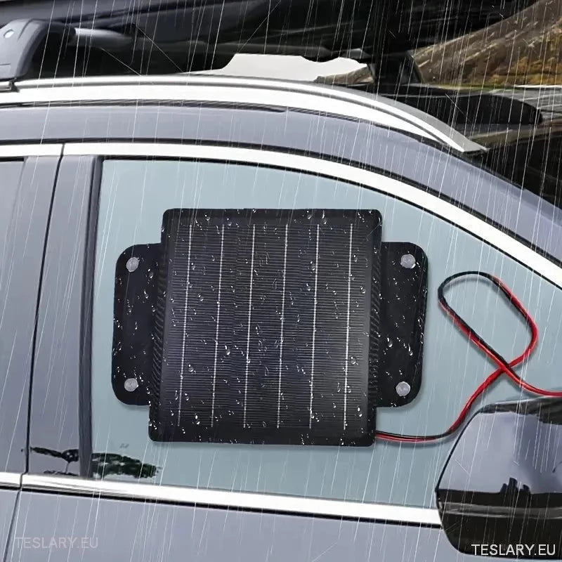 Solar Trucklader for Tesla EV 12 Volt batteri