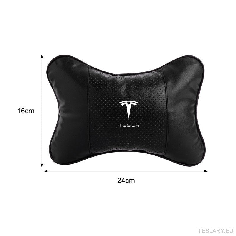 Tesla bilsete hodestøtte pute - premium nakkestøttepute