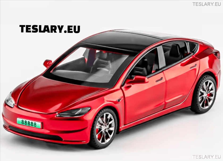 Tesla Model 3+ Highland 2024 1:32 Unofficial Version - TESLARY Tesla Shop Accessories Europe Nederlands Dublin Cork Ireland Deutschland Espana Alicante France Italia