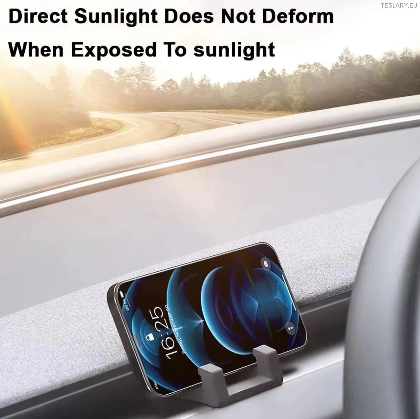 Tesla Model 3+ Highland telefonholder for Dash