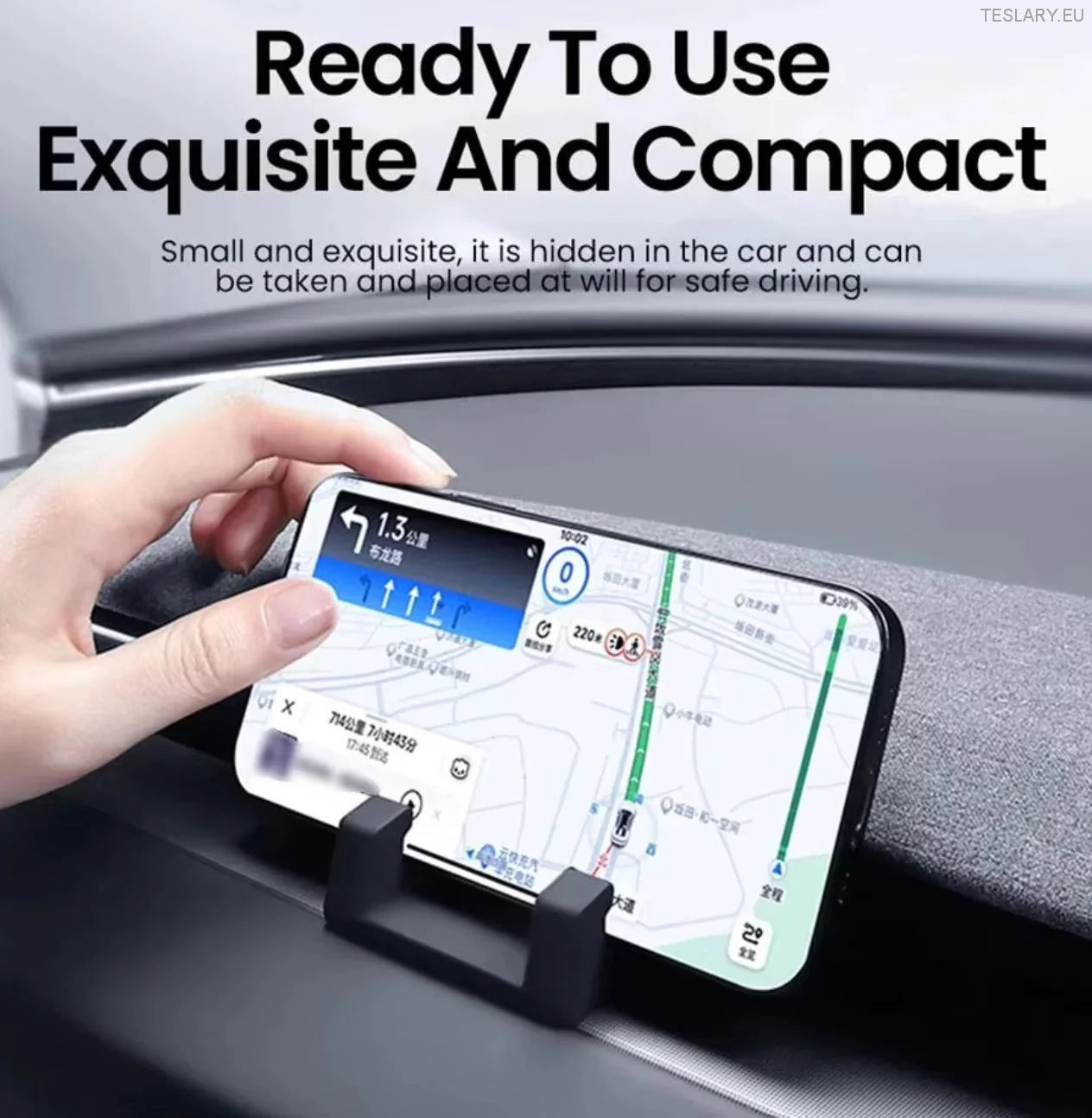 Tesla Model 3+ Highland telefonholder for Dash
