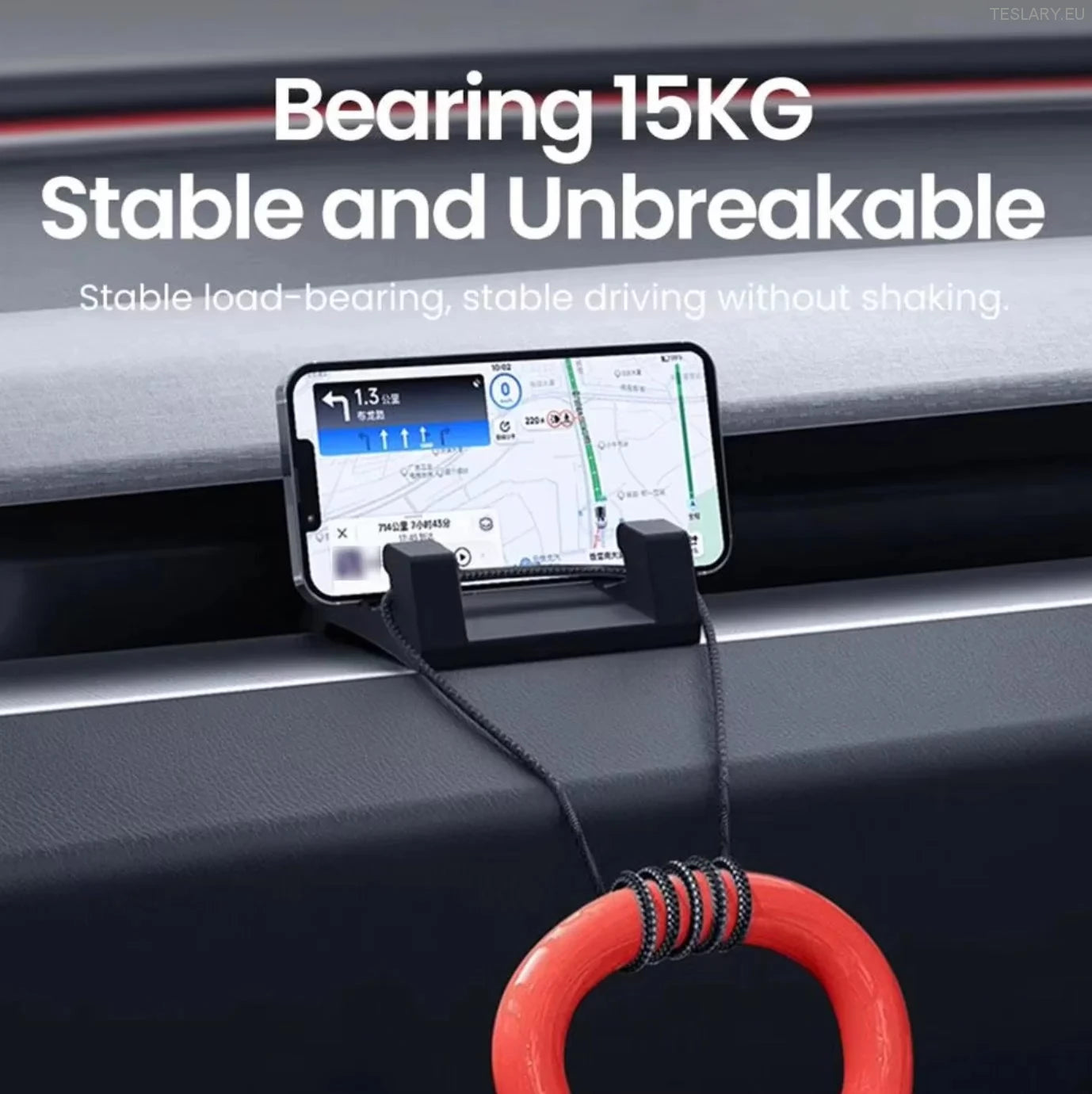Tesla Model 3+ Highland telefonholder for Dash