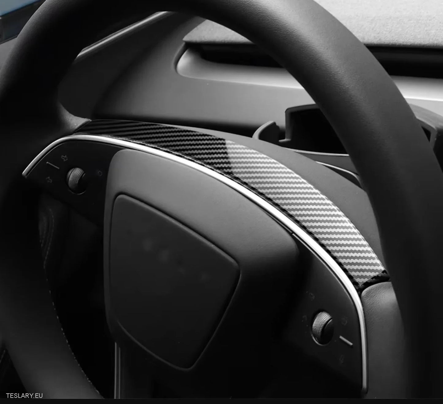 Tesla Model 3 Highland/Model Y Juniper Ratt Karbonfiber Black Style Kit