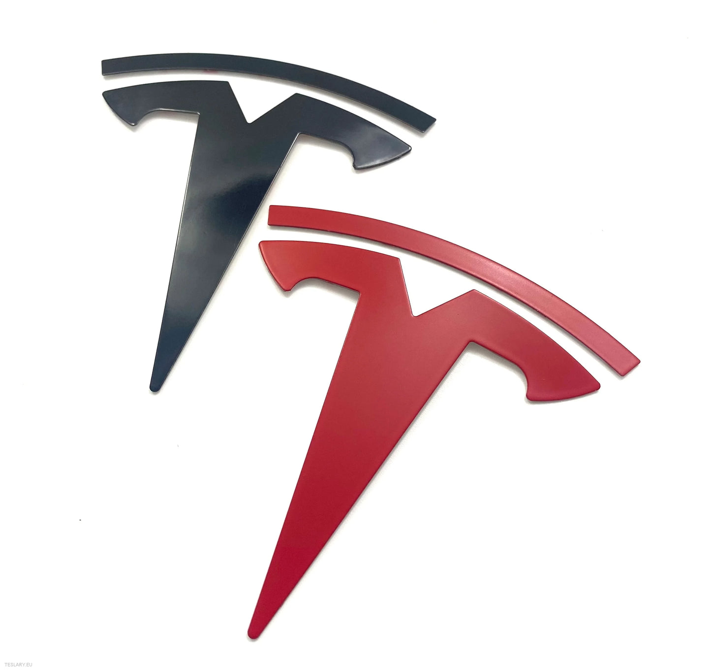 Tesla Model 3/Y Front Logo Black, Carbon, Chrome, Red