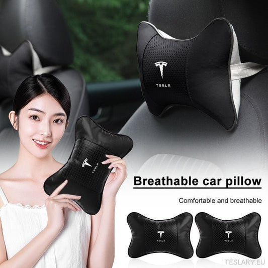 Accessoires conforts pour votre Tesla : coussin premium idéal