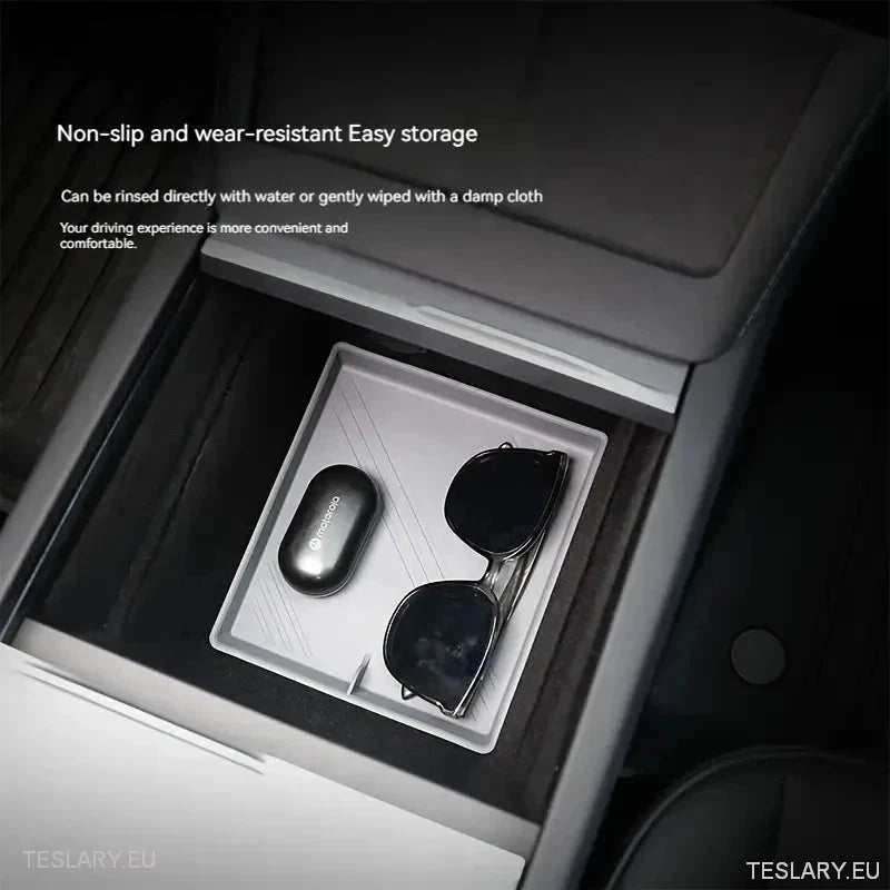 Acessórios Essenciais para Tesla: Tray Protetor do Console