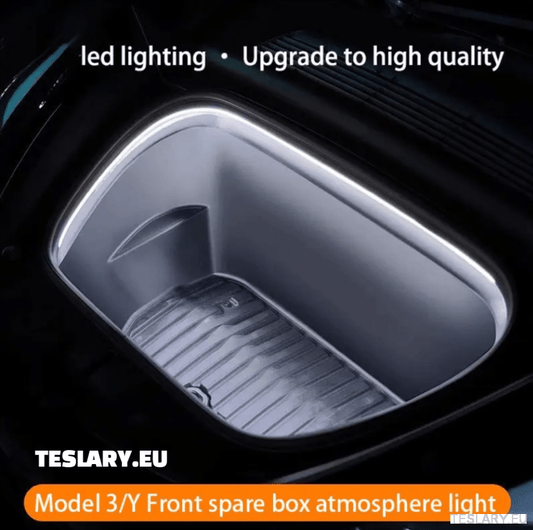 Enhance Tesla Experience with LED Frunk Light Accessory
