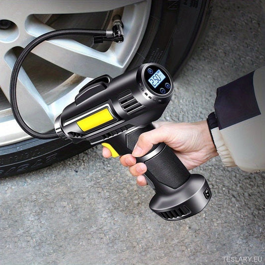 Inflador de Neumáticos Sin Cable: Imprescindible para tu Tesla