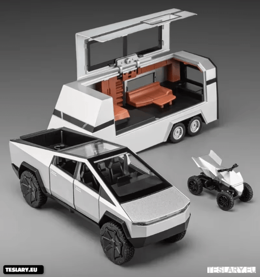 Modello Tesla Cybertruck 1:32: Una Replica Imperdibile