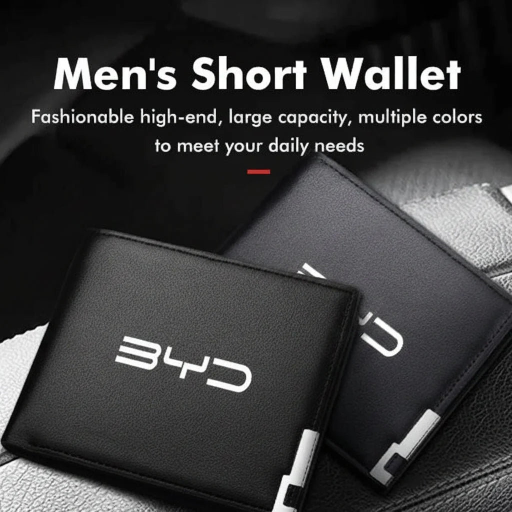 Portefeuille en cuir BYD : L'accessoire ultime pour passionnés Tesla