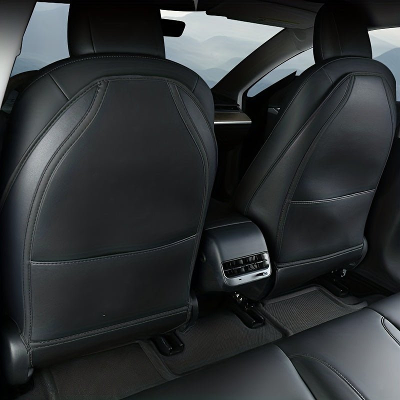 Protect Tesla Interior: Stylish Seat Back Protectors