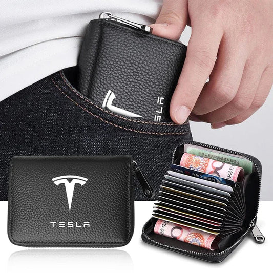 Tesla Accessories: Essential Large Capacity Card Wallet