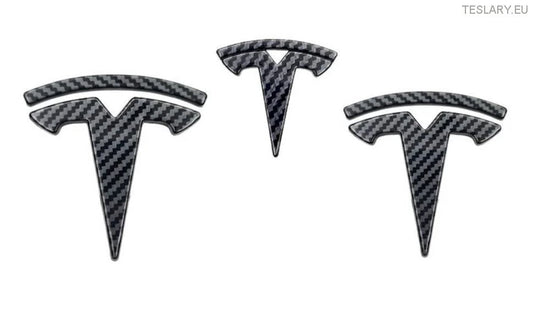 Tesla Model 3 Logos Kit für individuelles Fahrzeugdesign