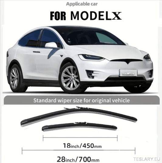 Tesla Wischerblatt-Kit für Model X – Erleben Sie klare Sicht!
