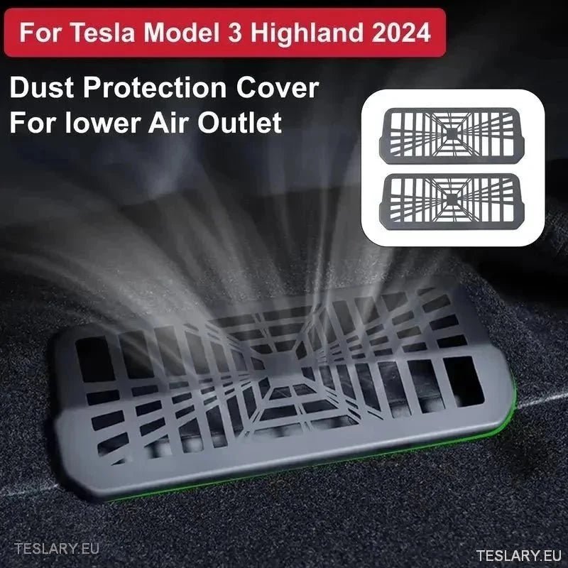 Tesla Zubehör: Unter Sitz Luftauslassabdeckung Entdecken