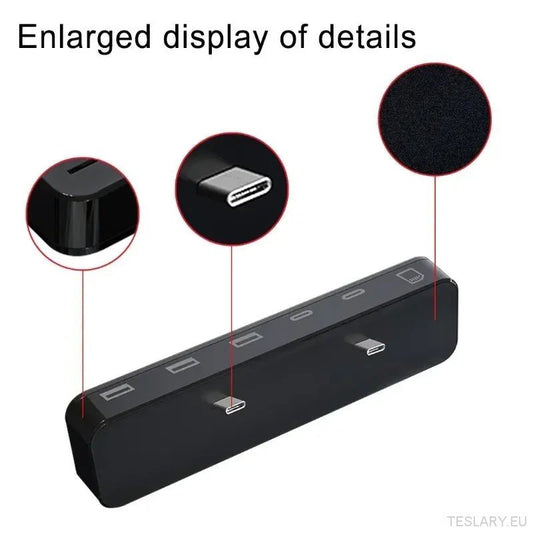 Teslarien USB Hub & Latausasema: Innovatiivinen Ratkaisu