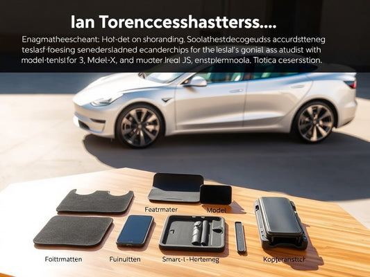 Unvergleichliches Tesla Upgrade: Saubere Luft & Stilvolle Innenraumveredelung für Model 3 und Model Y! 🚗✨