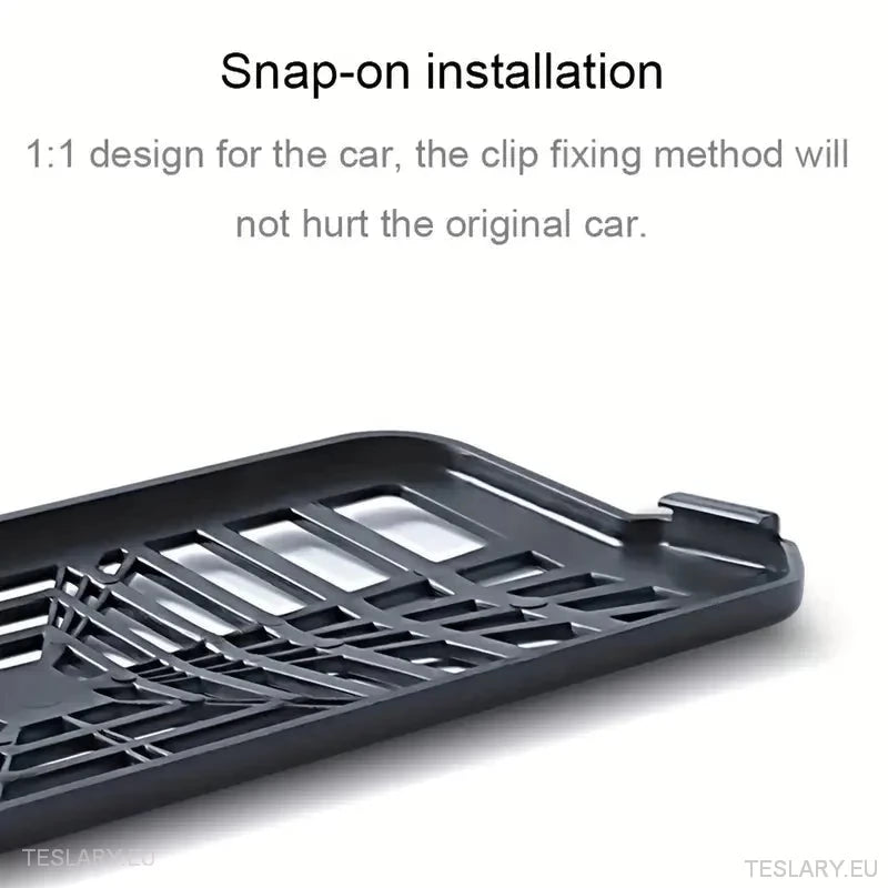 Tesla 3 Highland under Seat Air Outlet Cover Plaid Style (2 stykker)