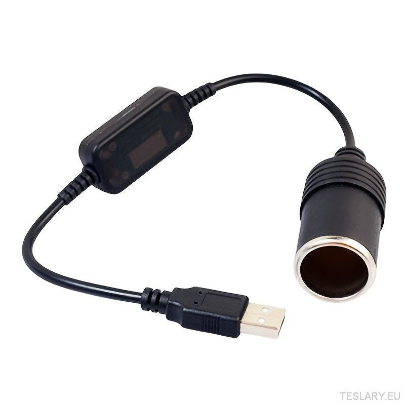 12V USB Converter kabeladapter for EVS