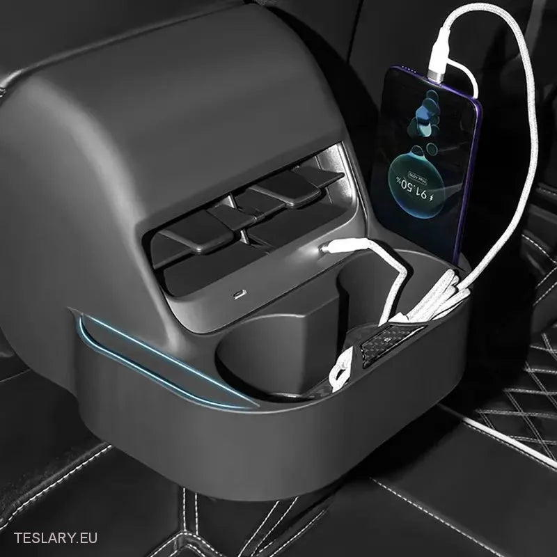 Tesla Model 3/Y bakluft Vent Double Cup Holder