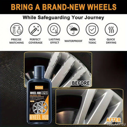 120g Premium Hub Repair Kit Hub Detail Restorer Oksidasjon, riper og bruk Fjerner Bilhjulspleie Poleringspasta