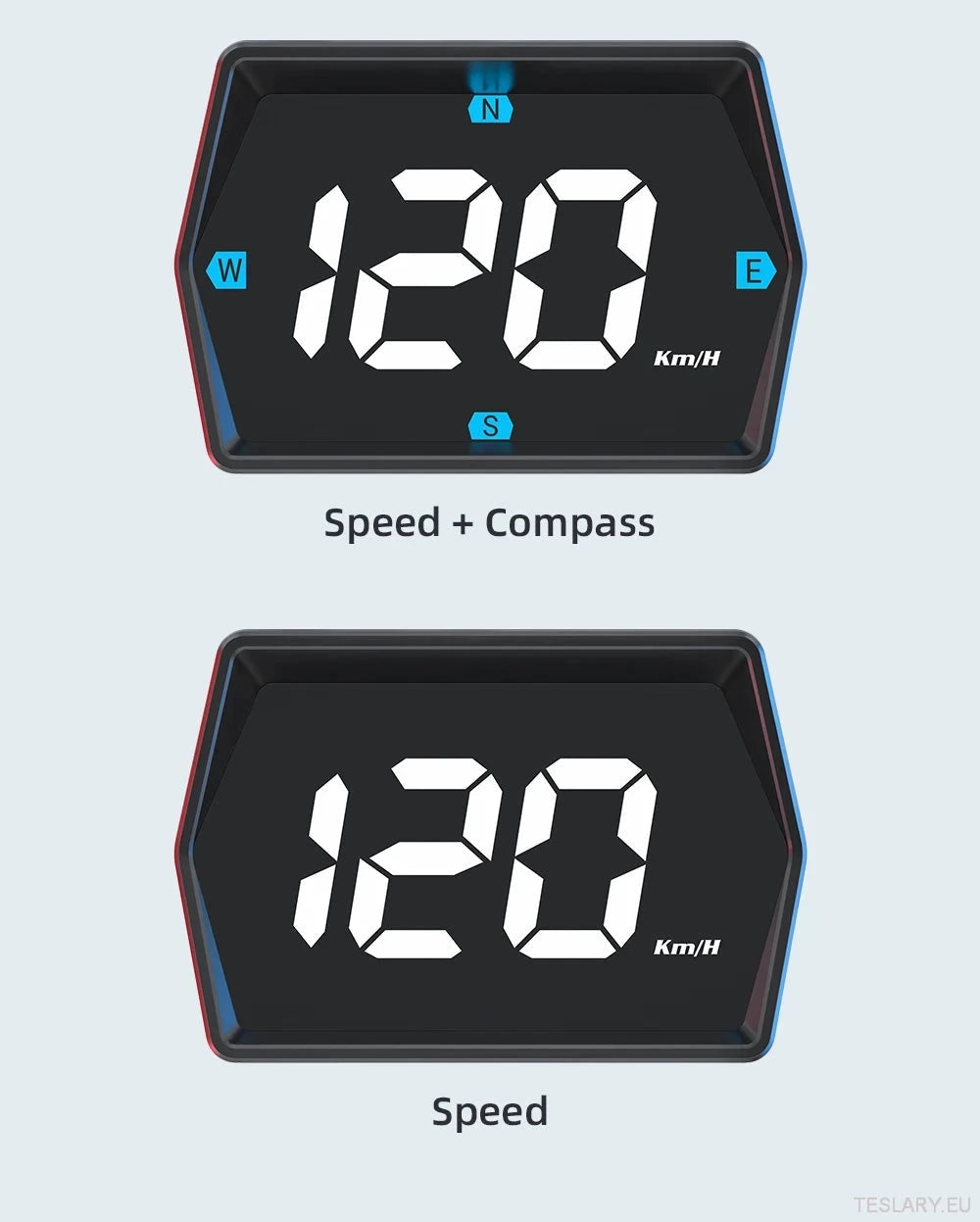 SmartDrive 2024: Advanced Car HUD med GPS og sikkerhetsvarsler