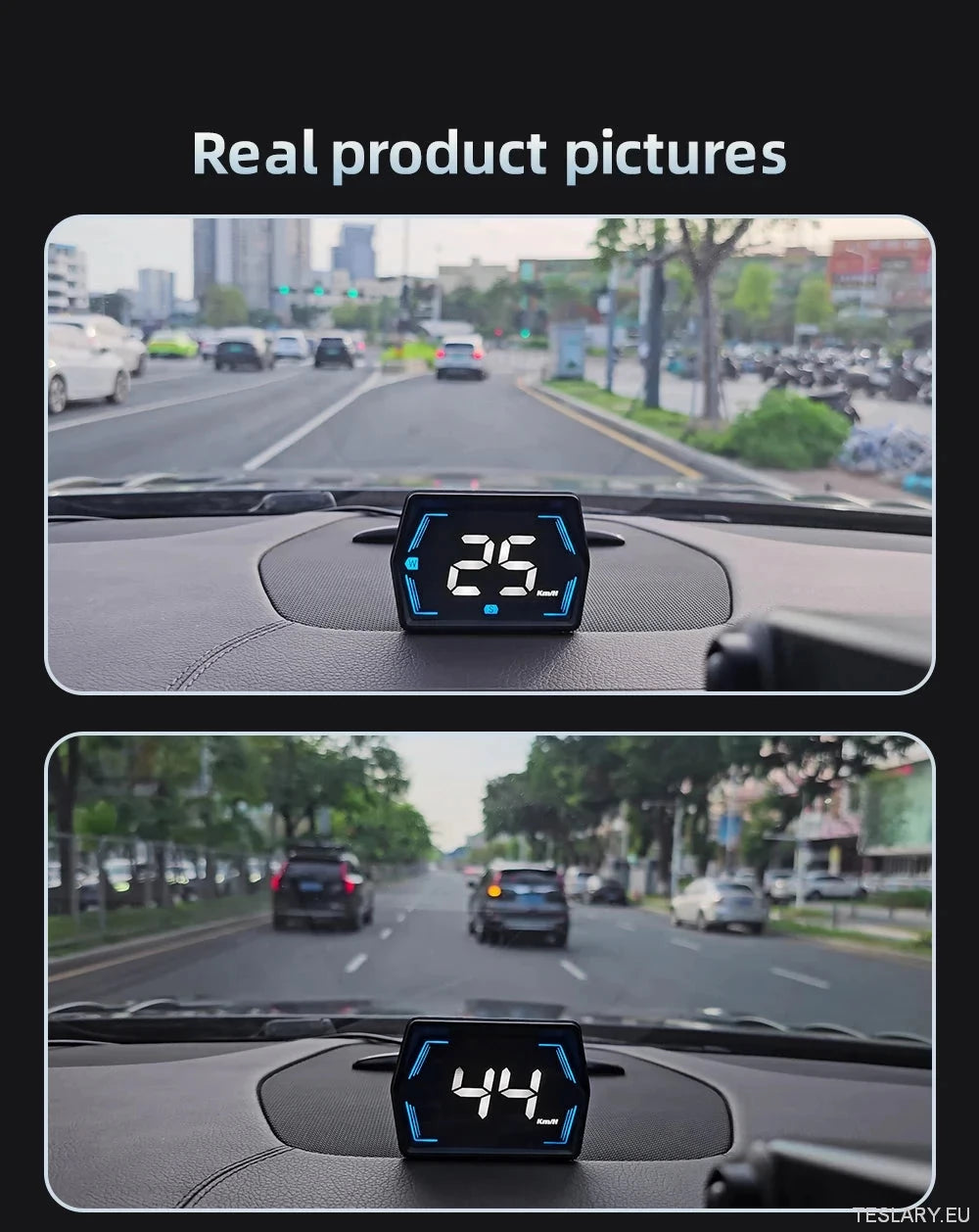 SmartDrive 2024: Advanced Car HUD med GPS og sikkerhetsvarsler