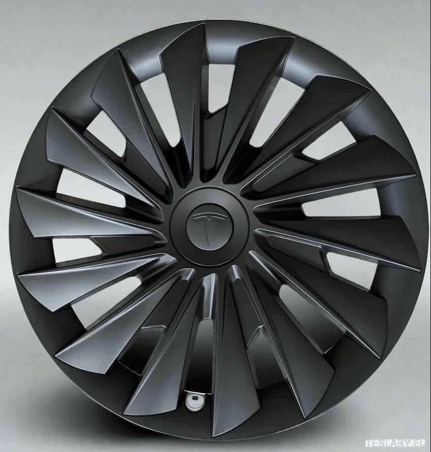 18" Tesla Model 3+ Highland Performance Induction Style Hjulkapsler – Mattsvarte