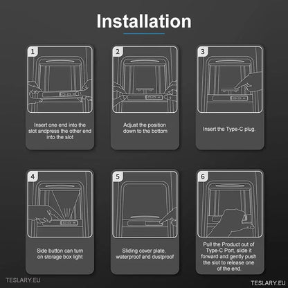 3 in 1 USB Premium Expansion Hub for Tesla 3/Y - TESLARY Tesla Shop Accessories Europe Nederlands Dublin Cork Ireland Deutschland Espana Alicante France Italia