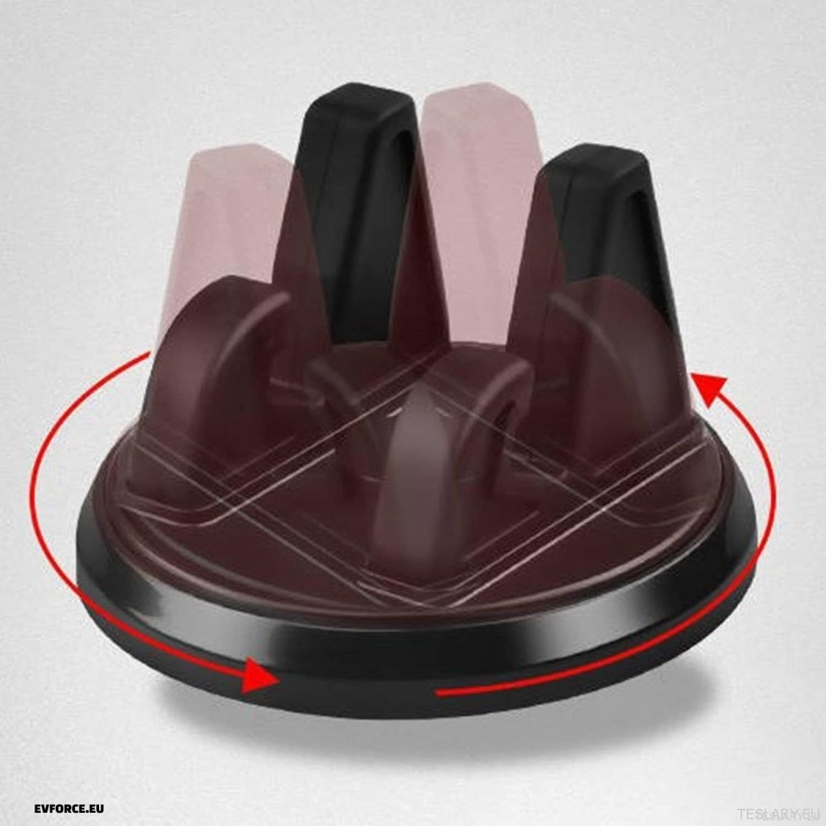 360 ° roterbar sugekopp Bil telefonmontering for Tesla, BYD, MG & Other EVS