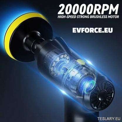 4 in 1 Multi Gear Portable Mini Cordless Car Polishing Machine for Tesla , BYD , MG & More - TESLARY Tesla Shop Accessories Europe Nederlands Dublin Cork Ireland Deutschland Espana Alicante France Italia