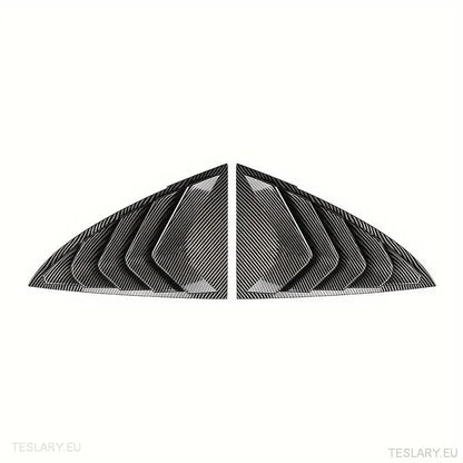 Tesla 3 Highland Sports Style Bac Side Windows Splitter (2 stykker)
