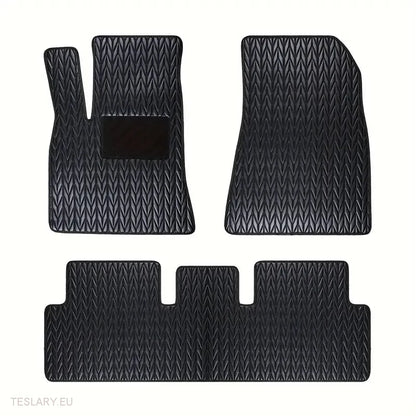 Tesla Model 3 Custom Pu Leather Floor Mats (venstre hånd)