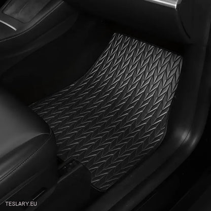 Tesla Model 3 Custom Pu Leather Floor Mats (venstre hånd)