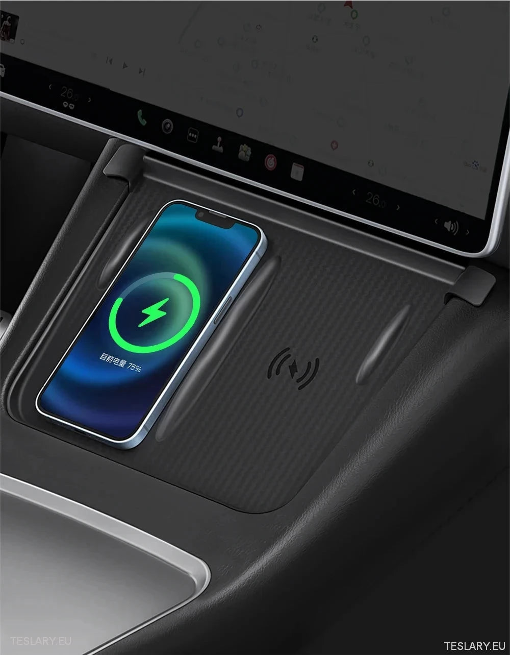 Tesla Model 3/Y Silicone Anti Slip Cover for Wireless Charge Pad