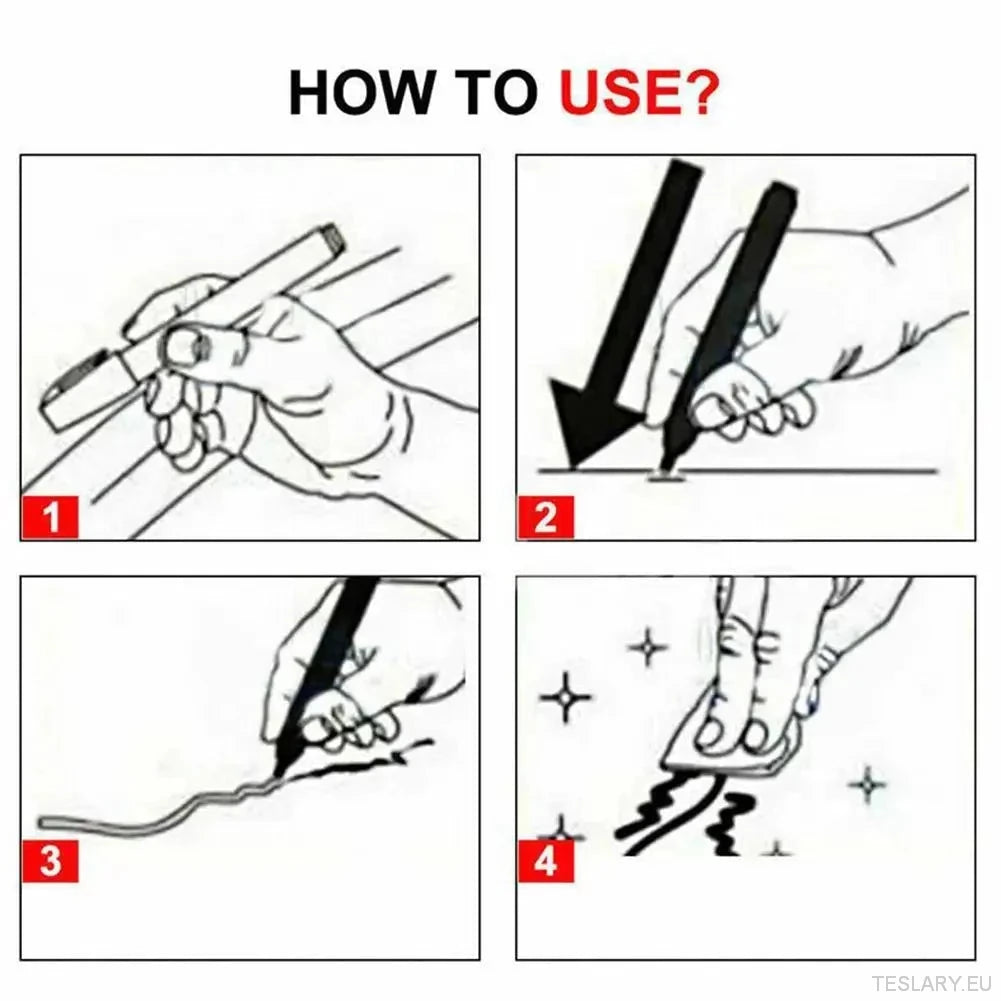 Bilskrapreparasjon Remover Pen Car-Styling Portable Pen Universal Applicator Paint Tool Pro It Auto Coat Portable Clear Fix X0D7