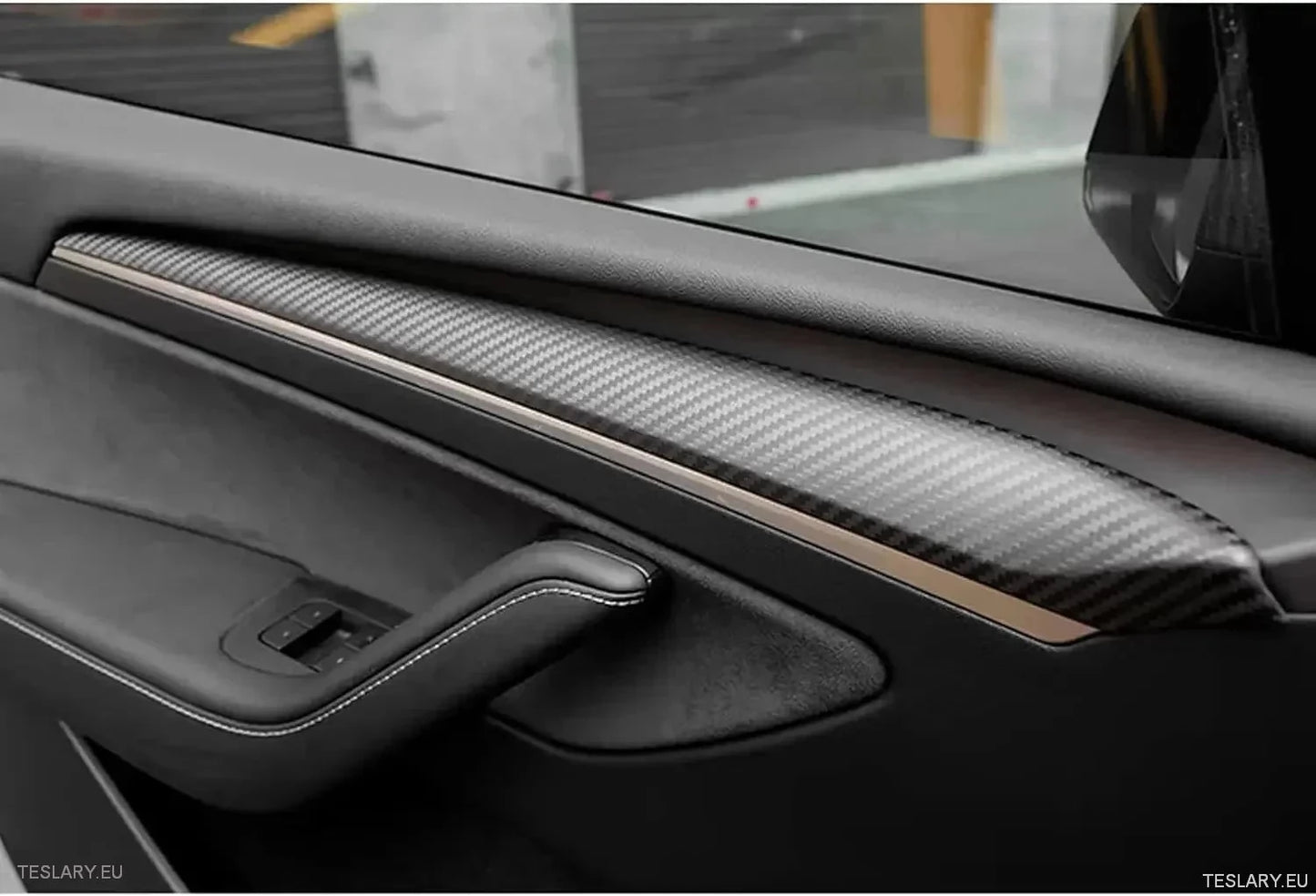Intern dør sidetrims tesla 3/y