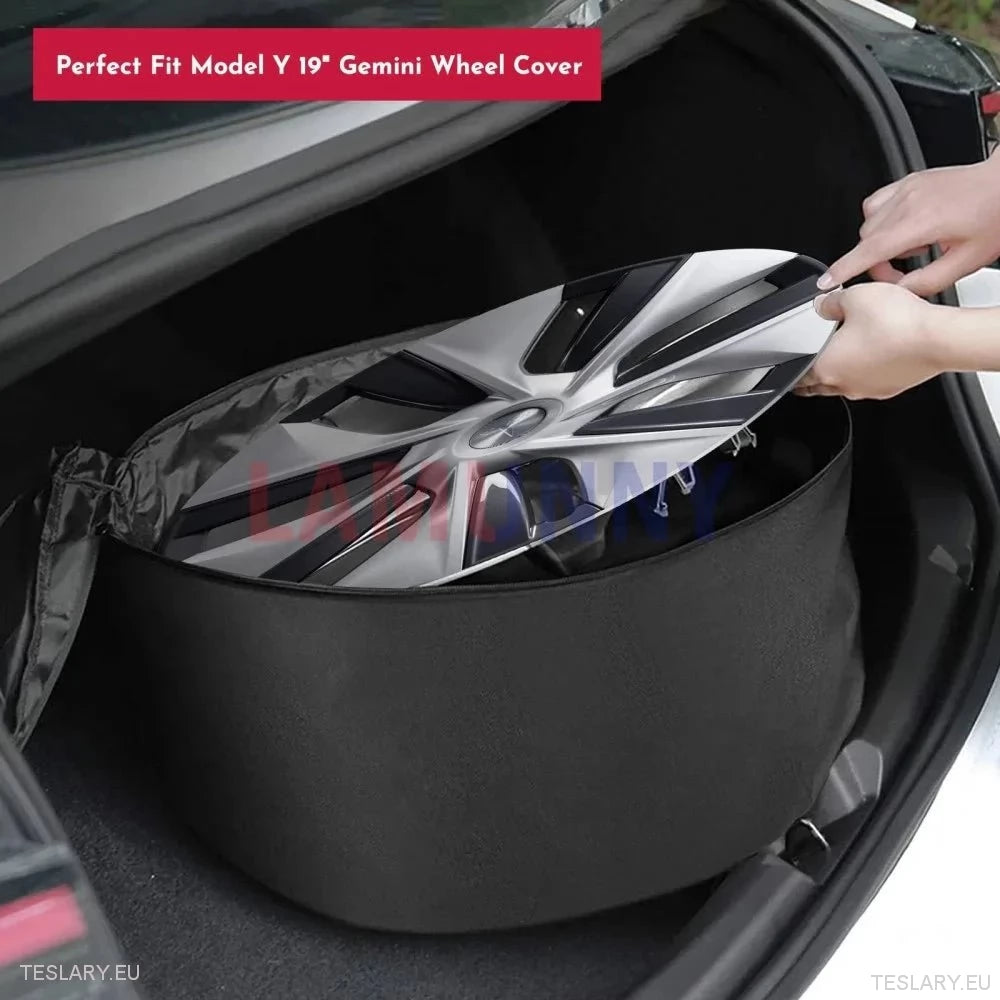 Tesla Model 3 Y Hjulkapsel Oppbevaringsveske for 18"eller 19"