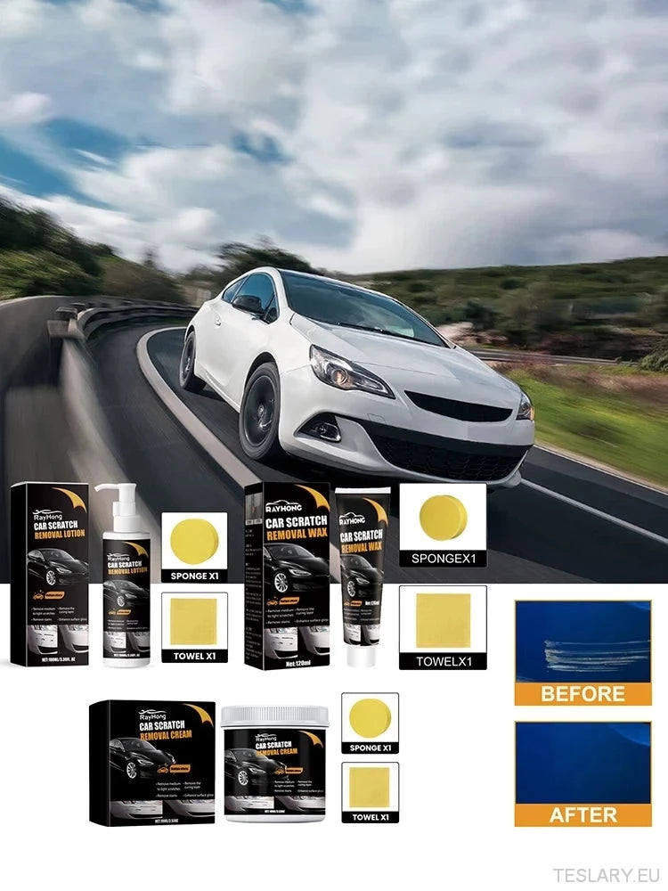 Bilmaling omsorg Riper Fjerning Lotion Paint Care Kit Repair Polishing for Tesla og andre EVS