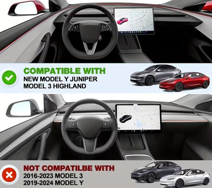 4 Piece Centre Console Storage Set for Tesla Model Y Juniper Premium and Tesla Model 3 Highland Standard and Premium