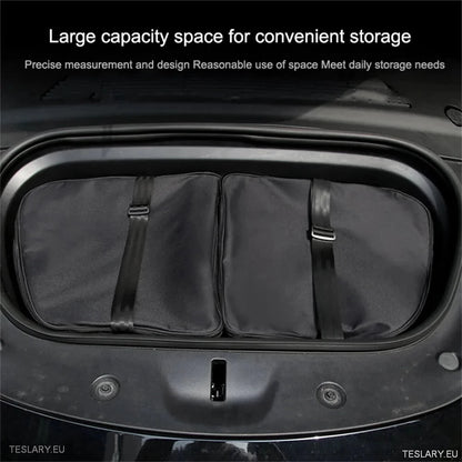 Frunk lagring/kjøligere vesker og arrangør for Tesla Model 3/y